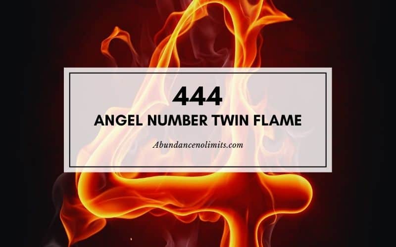 444 Angel Number Twin Flame 