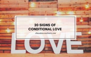 Signs Of Conditional Love 300x188 